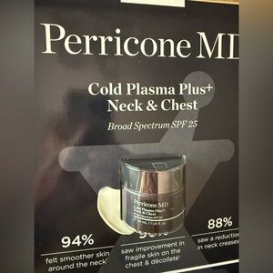 Perricone MD's Cold Plasma Plus+ Neck & Chest Broad Spectrum SPF 25 Anti-aging